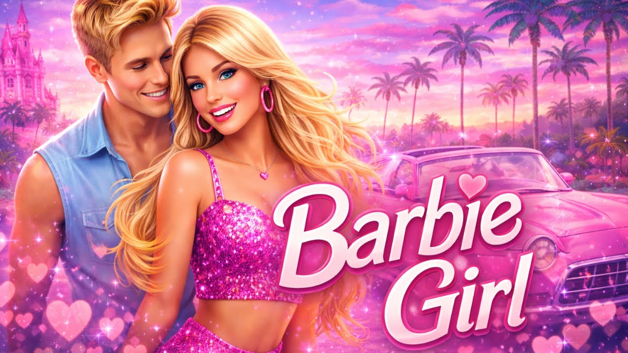 Barbie Girl 💖 | Fun Pop Vibes | Iconic Barbie Song #barbiegirl  #aquarius  #lyrics