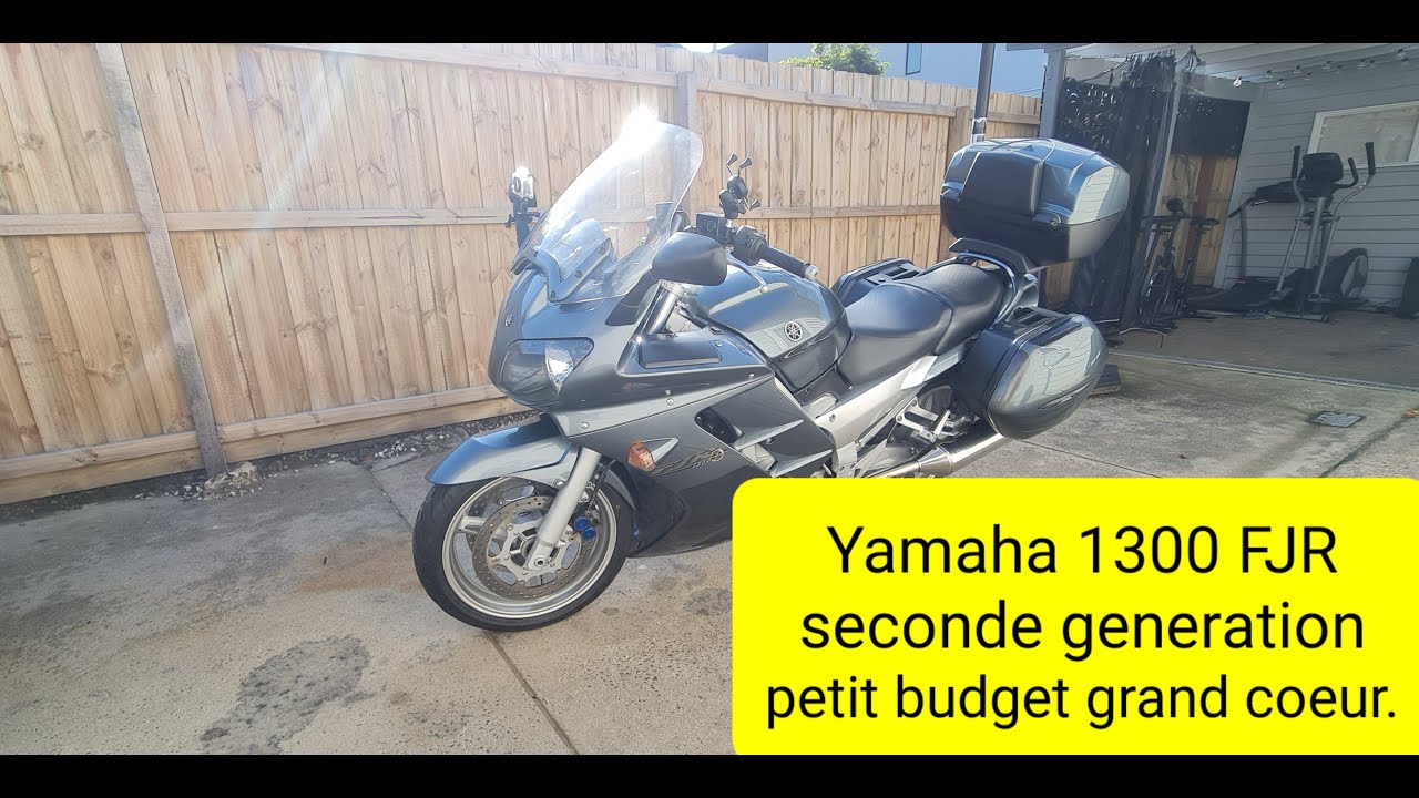 Description de  ma Yamaha FJR 1300 seconde génération de 2003