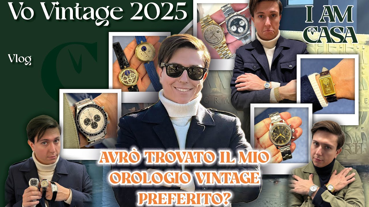 VO Vintage 2025 - Vlog - Rolex, Panerai, Vacheron 222 e racconti incredibili dalla fiera di Vicenza!