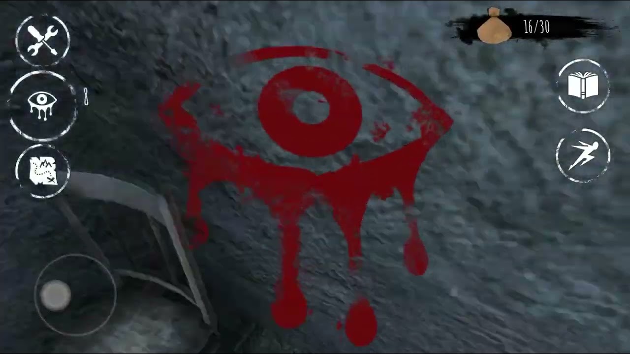 طريقة تختيم لعبة العيون المرعبة اصعب مستوى بأربع دقائق فقط!eyes the horror game comleted in 4minutes