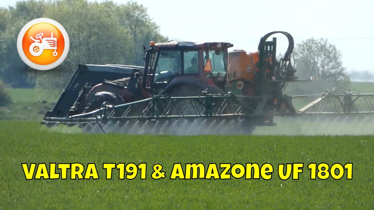 Spraying 2022 | Valtra T191 & Amazone UF 1801