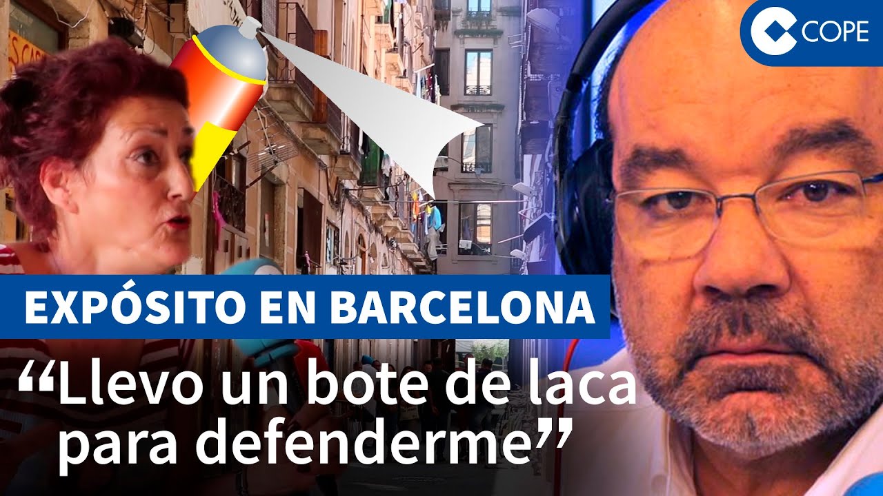 Expósito alucina con la situación del Raval