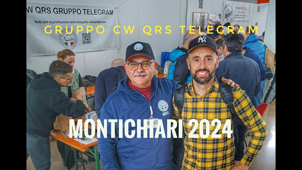 CW QRS GRUPPO TELEGRAM: Incontriamoli in Fiera a Montichiari