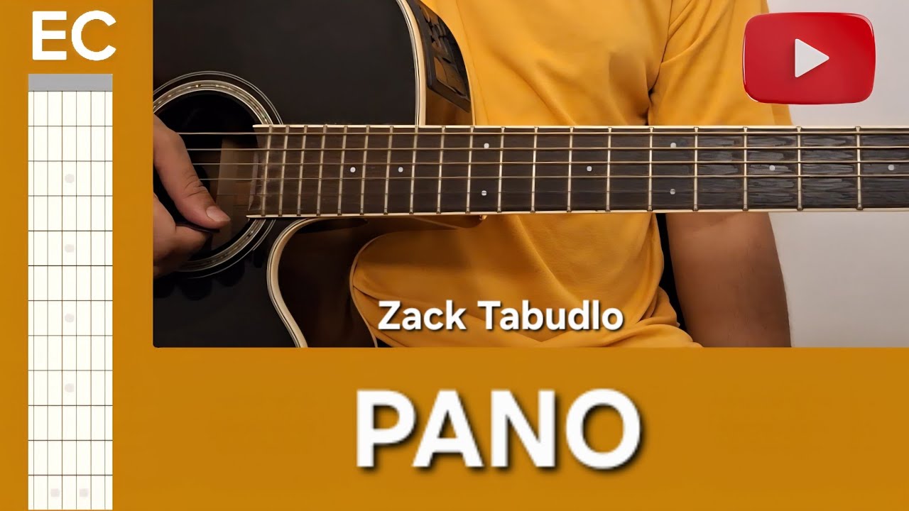 Pano | EC Guitar Tutorial | Zack Tabudlo