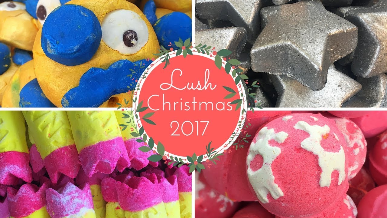 Lush Christmas Haul 2017 - Part 1 New Releases
