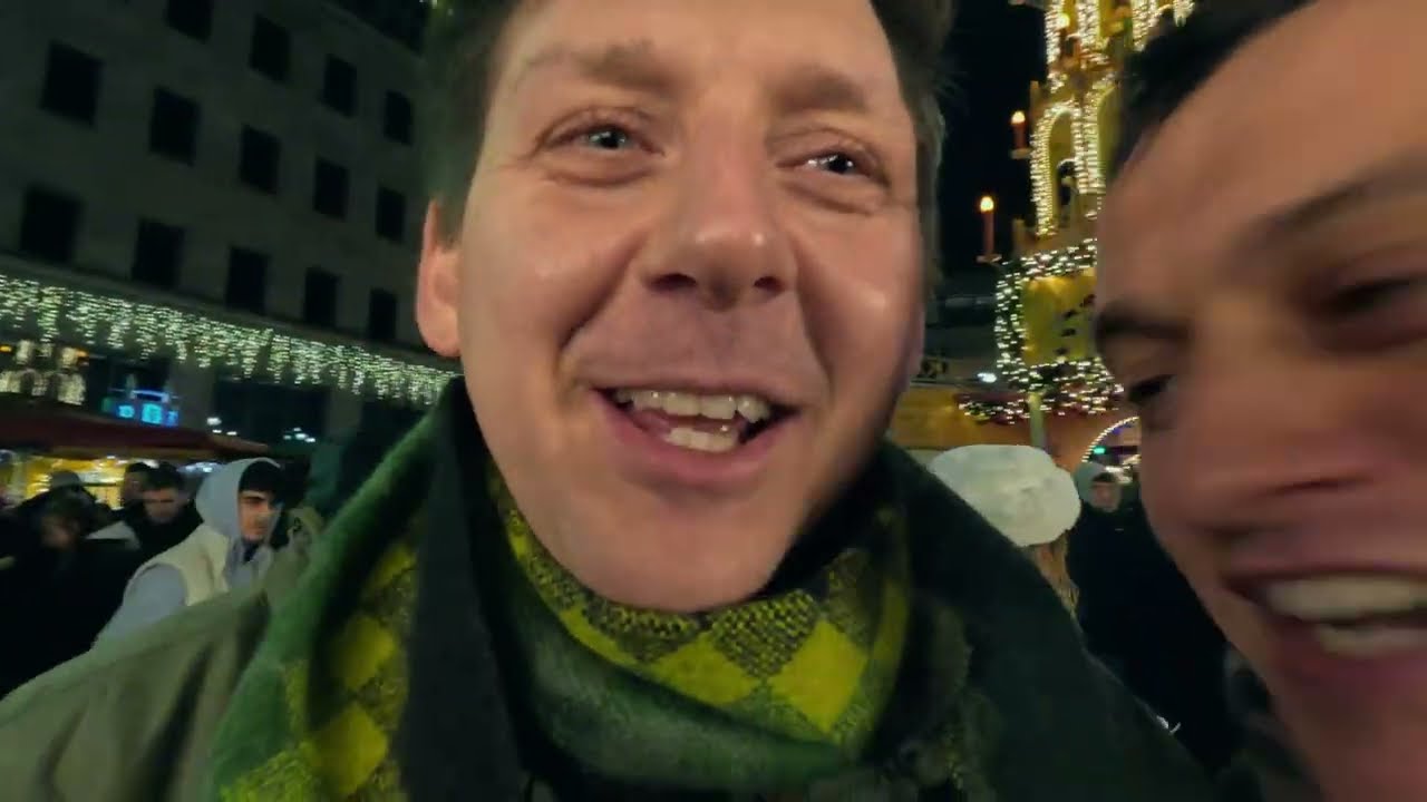 Bochum,City Germany, Christmas Market 2023 /Walking tour 4k HDR