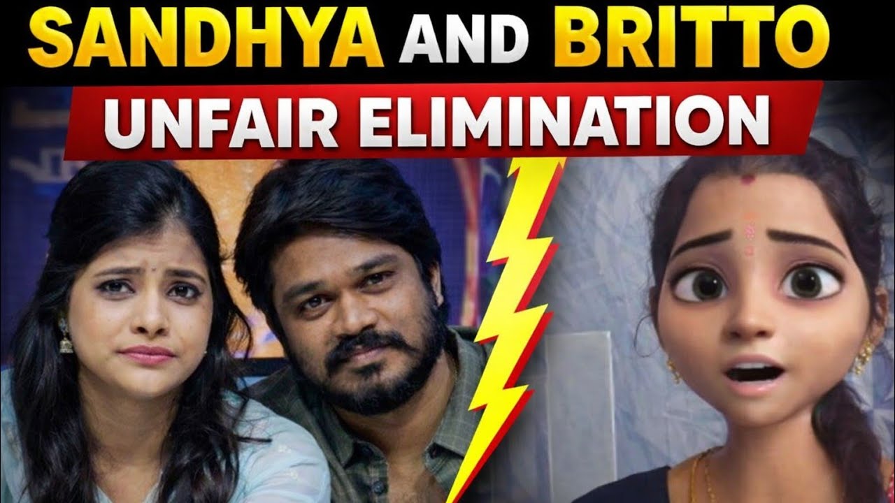 SANDHYA AND BRITTO UNFAIR ELIMINATION #madforeachother #jiohotstar #starmaa 