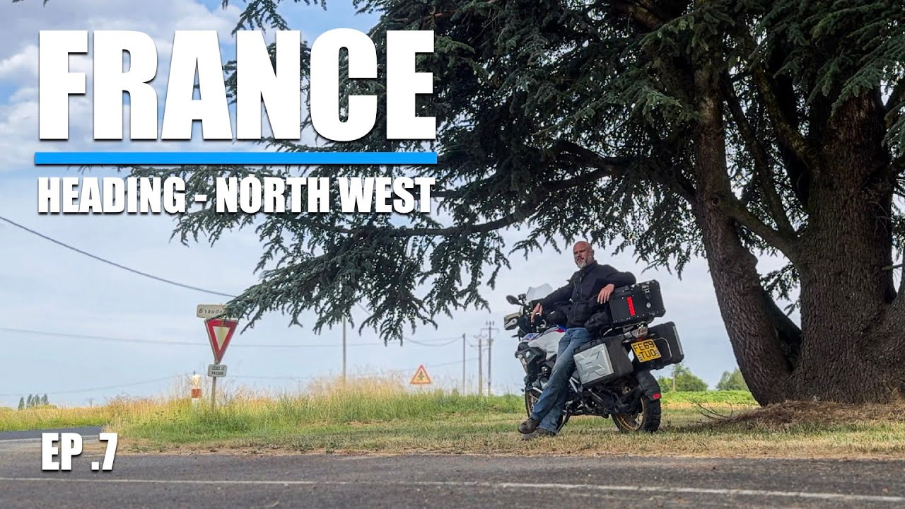 Ep .7 - Riding Across France to Vitré 🇫🇷 | Epic Adventure Bike Tour Through French Backroads!