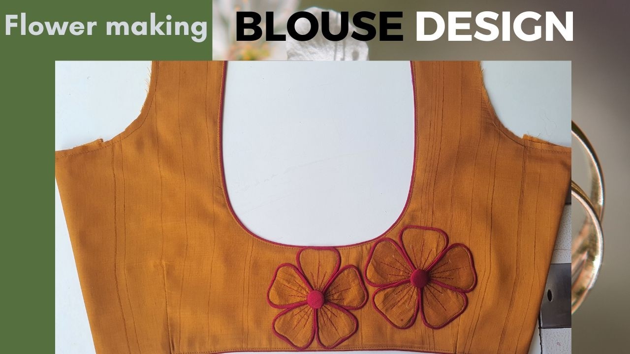 design no 1238. tailor's beginning Top side patch work blouse design. ✨Conquer Patchwork: 1238.mp4