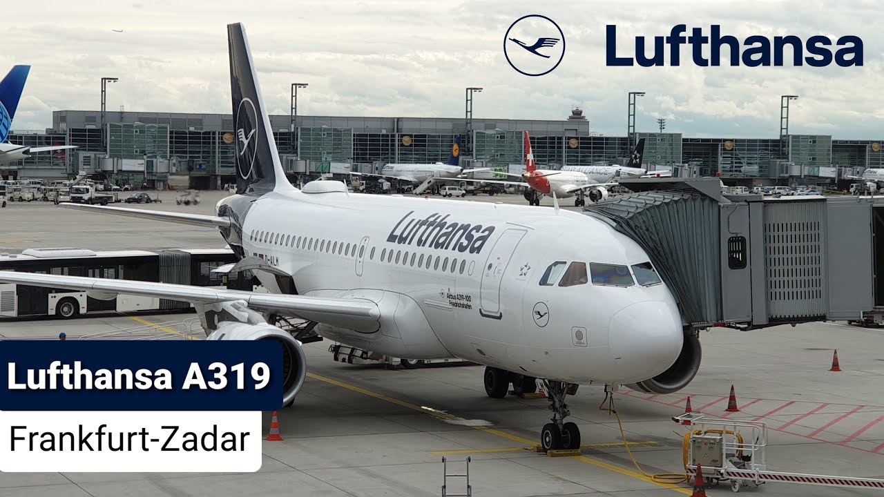 Flight Report | Holiday paradise Croatia! | Frankfurt to Zadar | Lufthansa | A319 | Enonomy