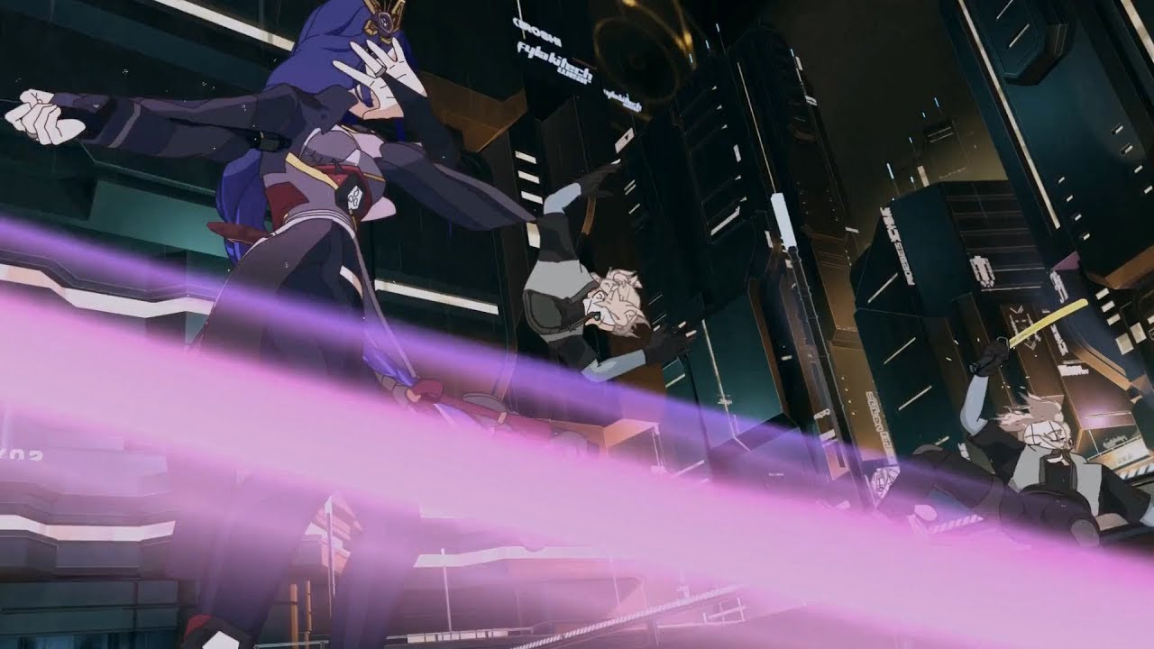 Progenitor Fight Scene (Music Only) - Genshindou Cyberpunk Remix MV