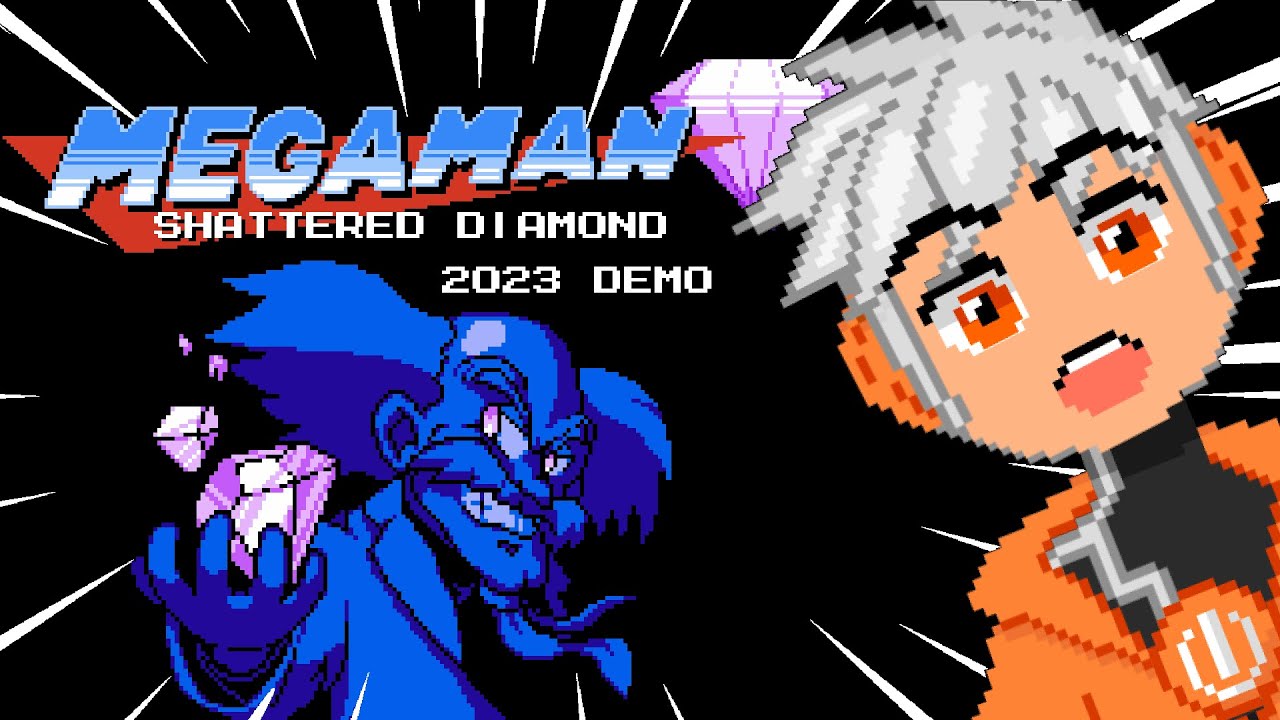【Mega Man Shattered Diamond Demo】Most Impressive Fangame Yet!?