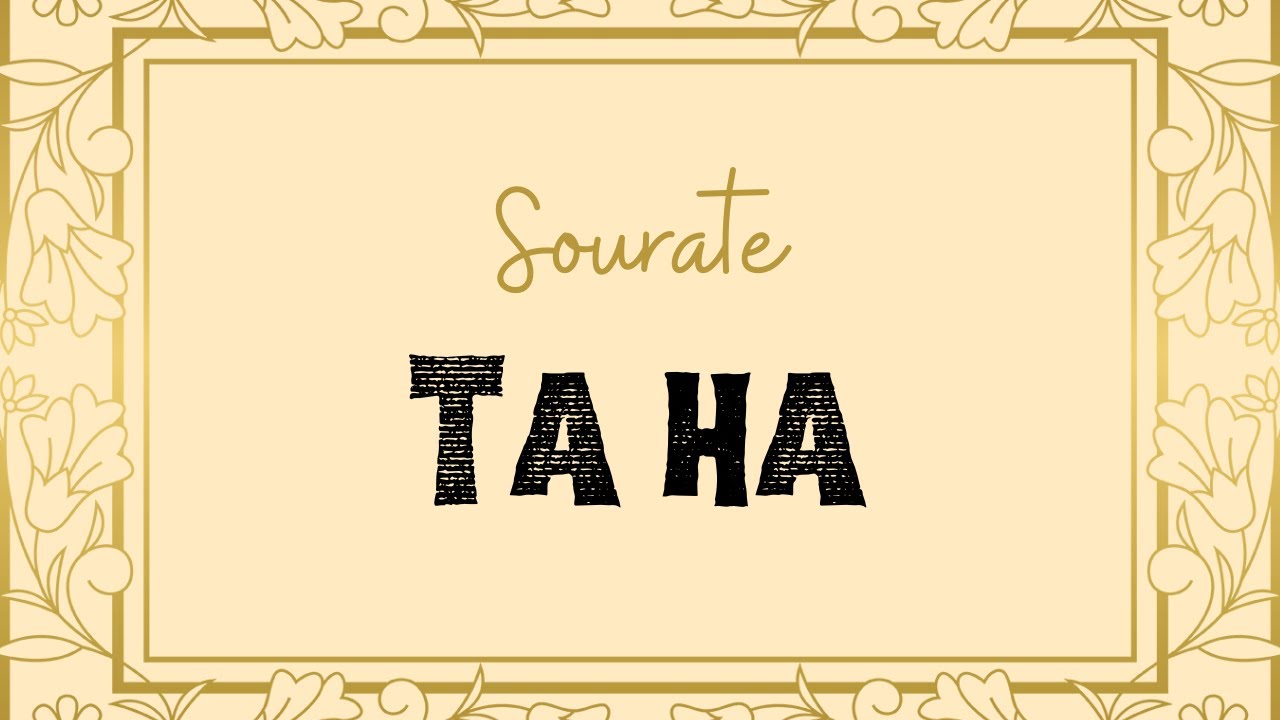 Apprends l’arabe avec sourate TA HA 