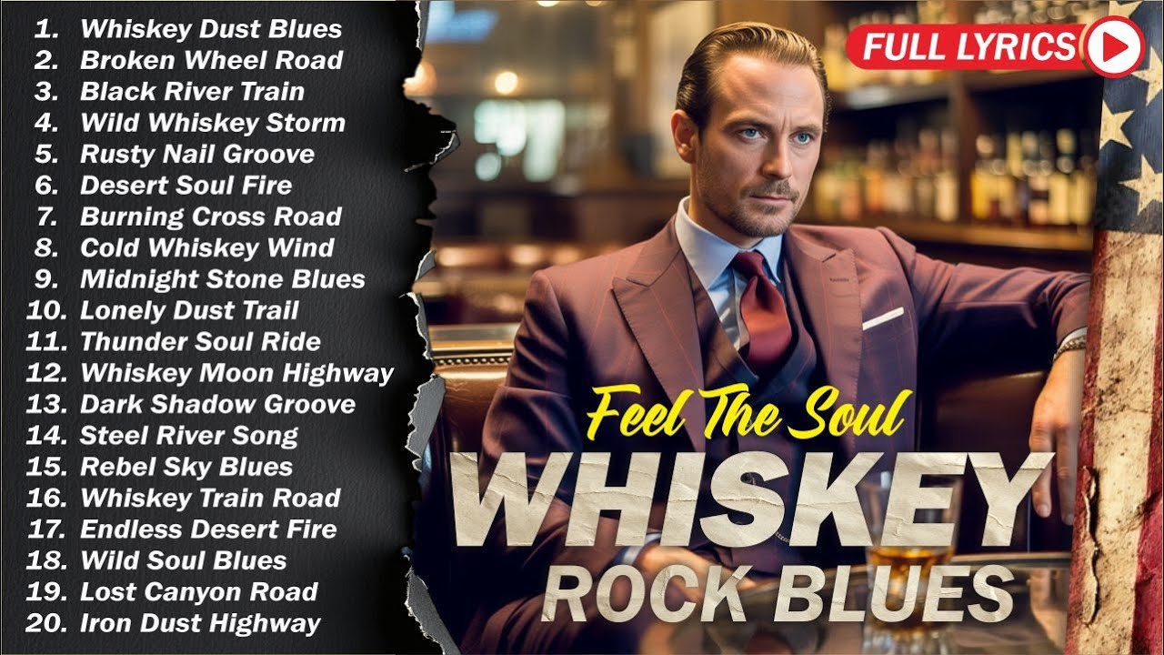 Best Of Slow Blues 2025 | Whiskey Nights & Soulful Electric Guitar Ballads