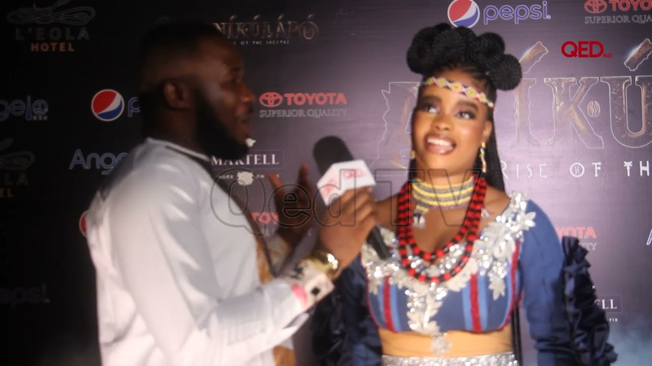 Kunle Afolayan's daughter Eyiyemi Afolayan opens up on relationship with dad on Anikulapo set