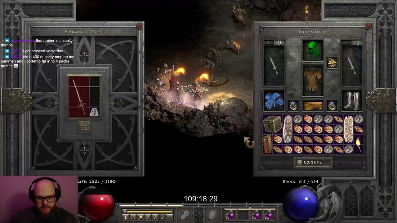 D2R Solo Self Found Holy Grail - The Grandfather Find day9