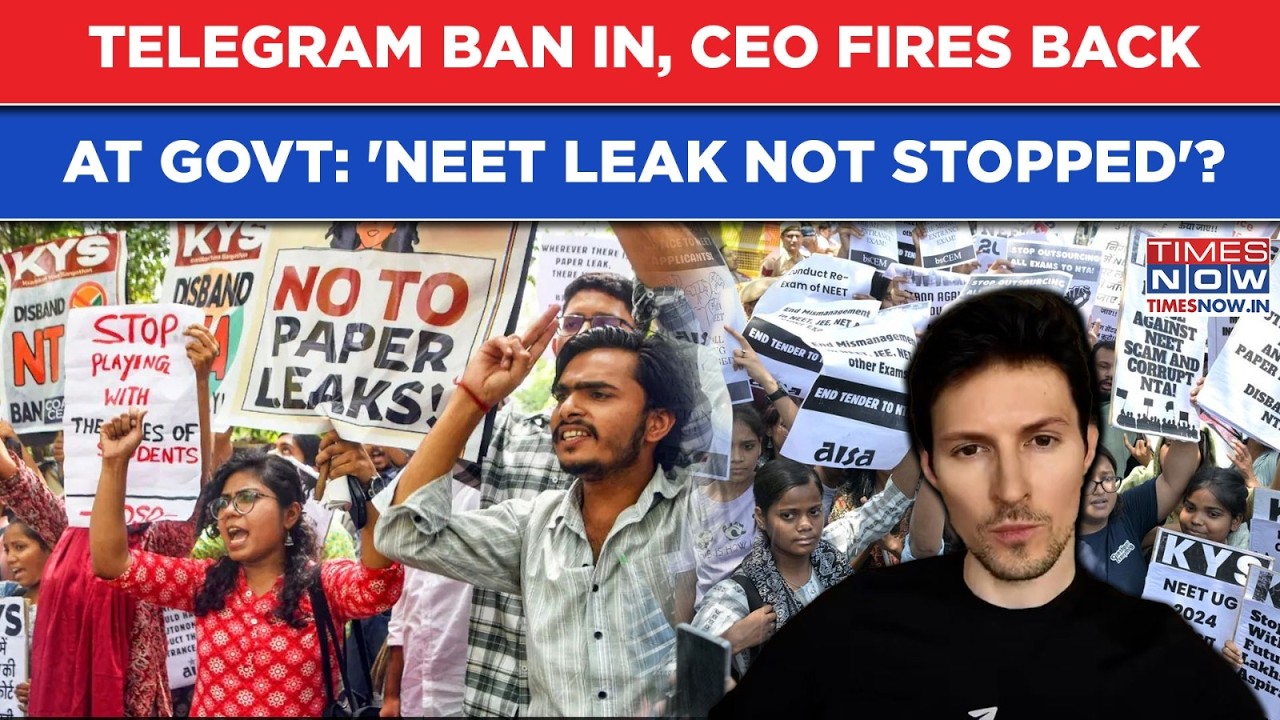 NEET Leak, Telegram Ban: CEO Pavel Durov Fires At Indian Govt, Moves Delhi HC| 'Hasn't Stopped...'