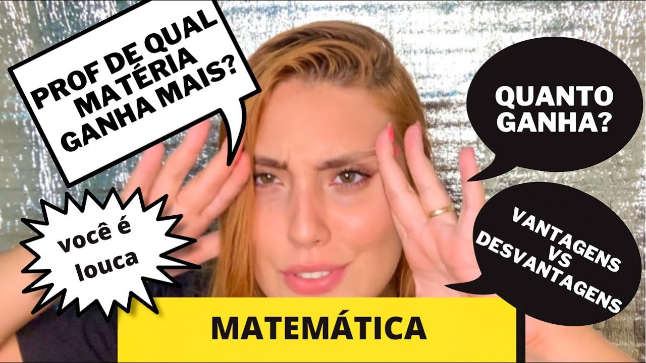 FACULDADE DE MATEMÁTICA VALE A PENA? SER PROFESSOR VALE A PENA? QUANTO GANHA UM PROFESSOR?