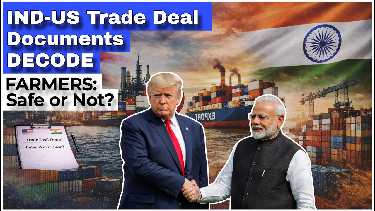India–US Trade Deal Truth: Farmers Safe or Sold Out?