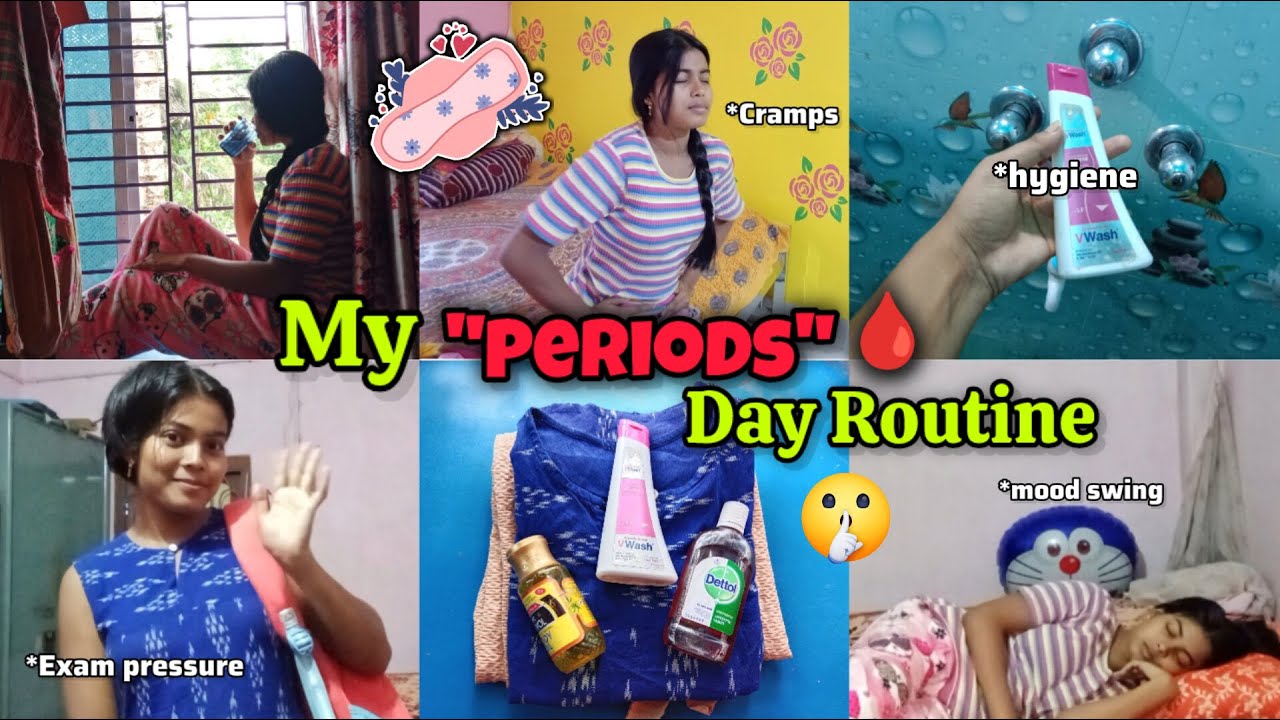 *Real* PERIOD Day in my life🩸😫||Cramps,mood swing & Study #periods #periodroutine #firstperiod