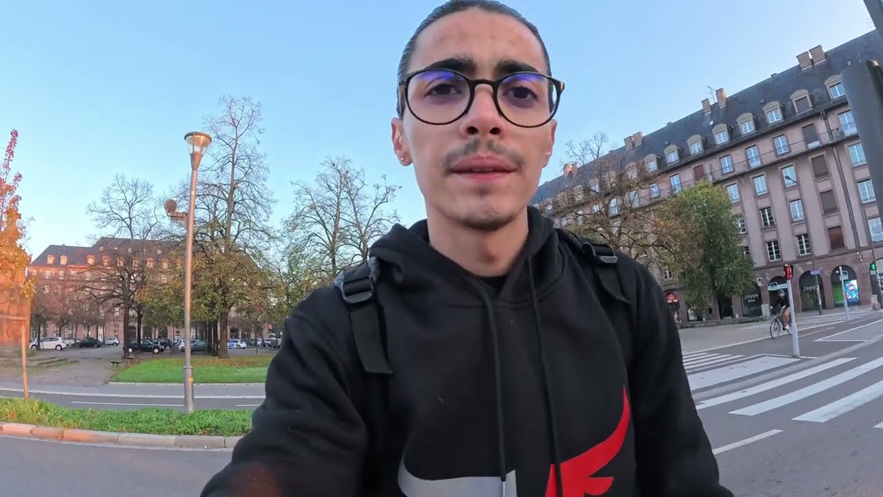 vlog1🇫🇷 نهار طالب في فرنسا