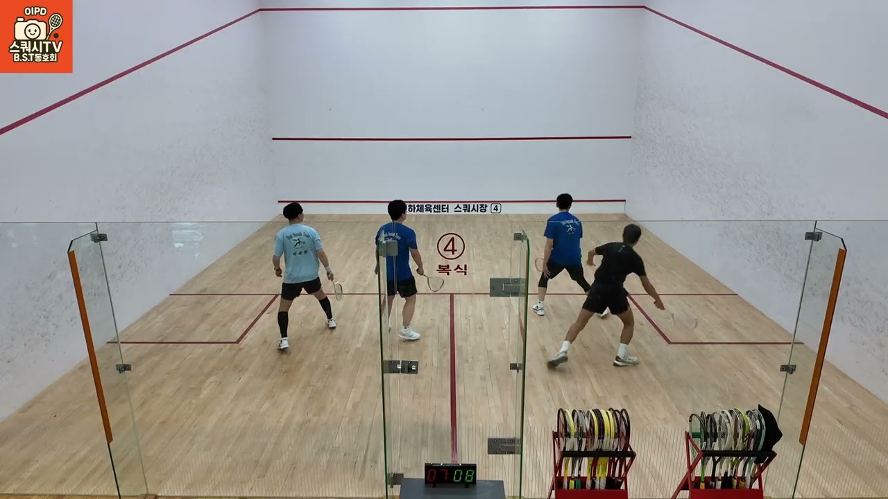 #울산동구스쿼시연맹 회장배스쿼시대회  메인이벤트 복식경기