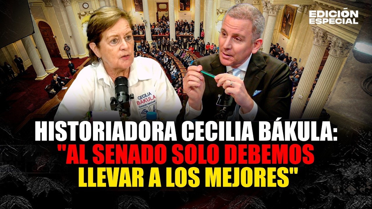 Cecilia Bákula: “El Perú tiene demasiadas leyes y poca autoridad”