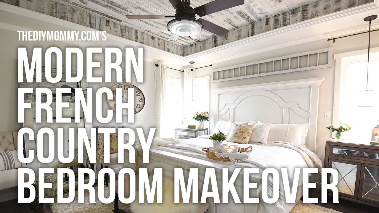 MODERN FRENCH COUNTRY FARMHOUSE Master Bedroom Makeover Week 6 // One Room Challenge