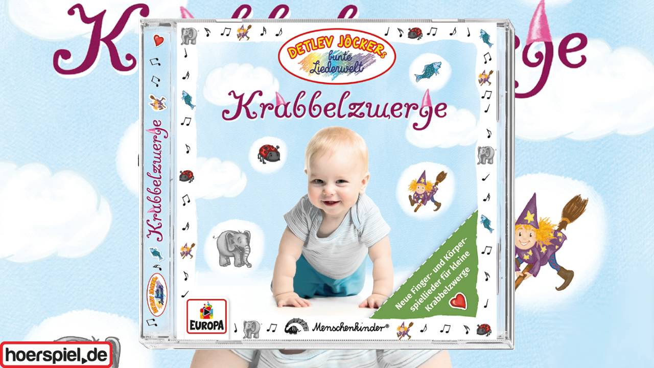 Detlev Jöcker: Krabbelzwerge (Fingerspiel- und Mitmachlieder)
