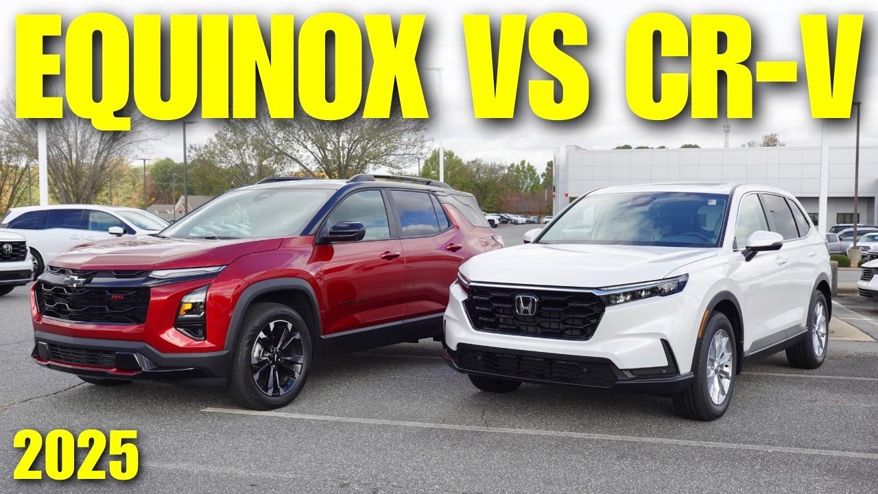 2025 Chevrolet Equinox vs 2025 Honda CR-V | What's The Better $40k Crossover?