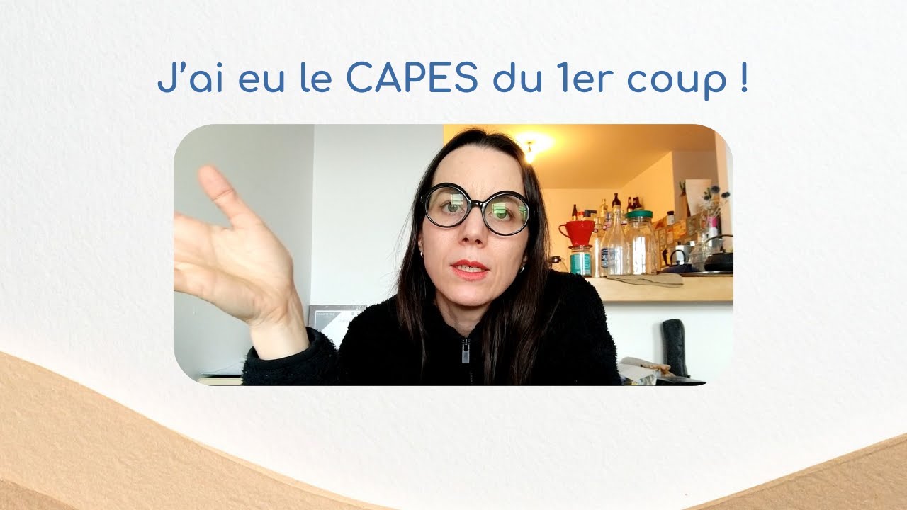 Comment j’en suis arrivée à passer le CAPES ! (ou plutôt le CAFEP) #capes #storytime #prof