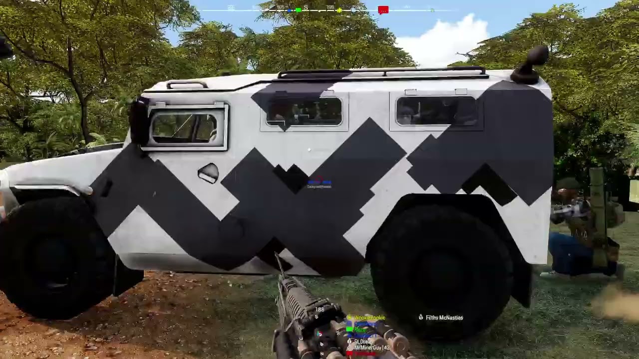 ARMA 3 - DazDaz on the ground, Patchwork's Operation: 