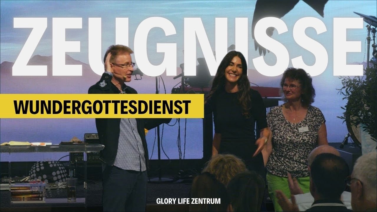 Zeugnisse und Schluss Wundergottesdienst 27.7.2025