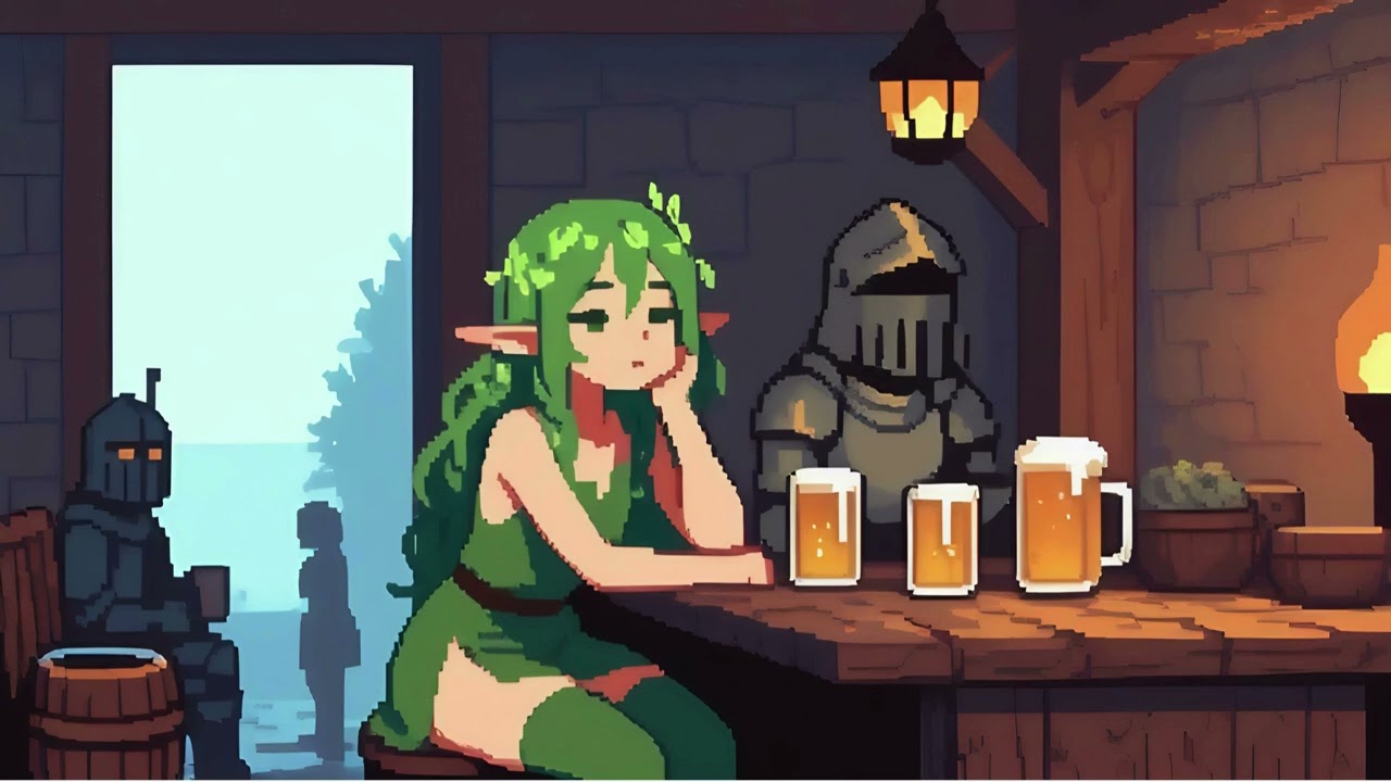 Medieval Lofi - Chilling after Quests | Chill Fantasy Hiphop Beats / DnD Ambience music city