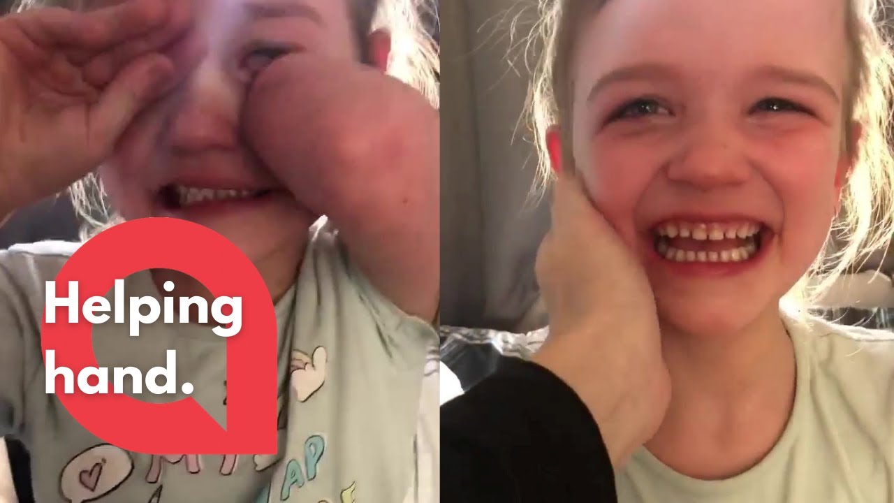 Six-year-old girl with one arm raised enough money to have a bionic limb fitted | SWNS