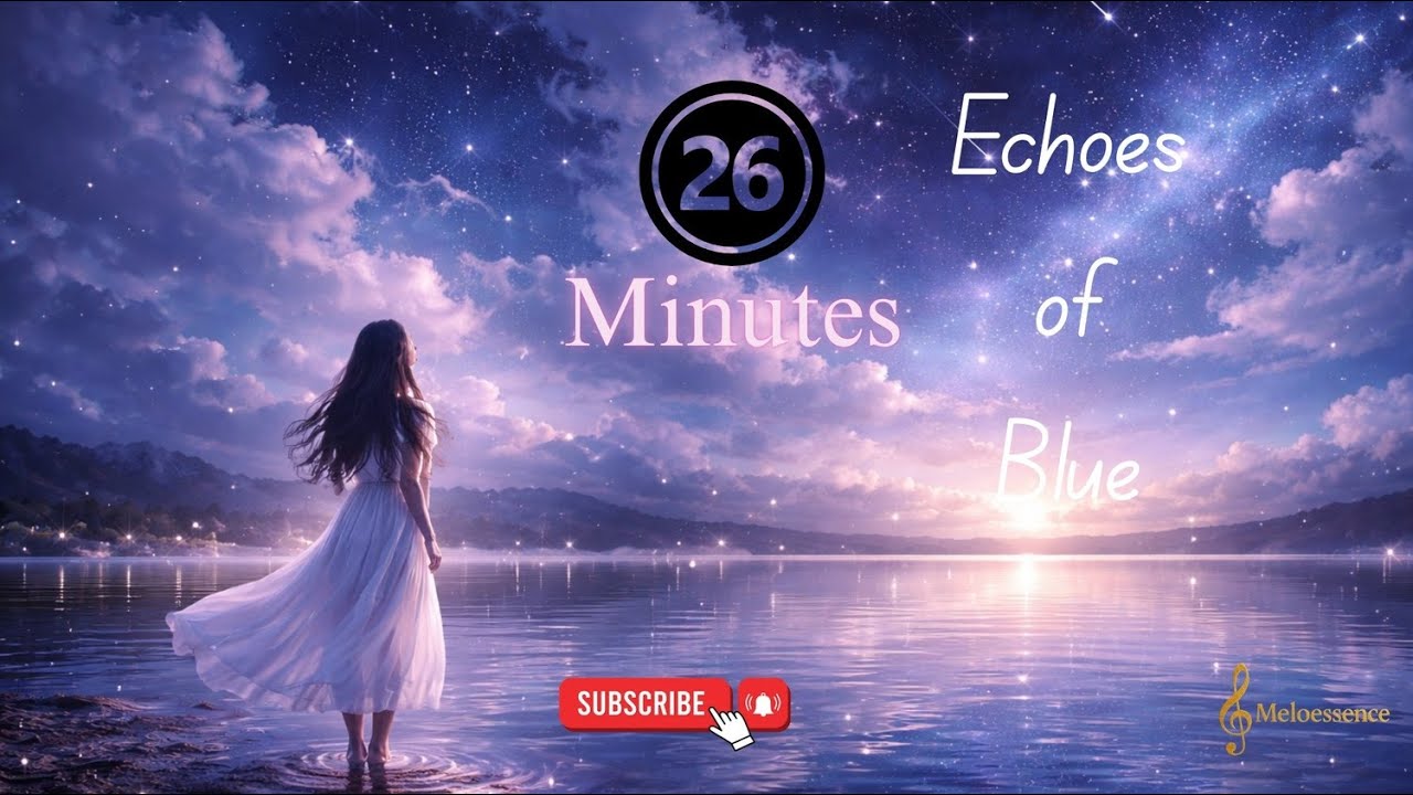 Echoes of blue (26 Minutes) – Lo-Fi Chill • Emotional Ambient Music | Meloessence