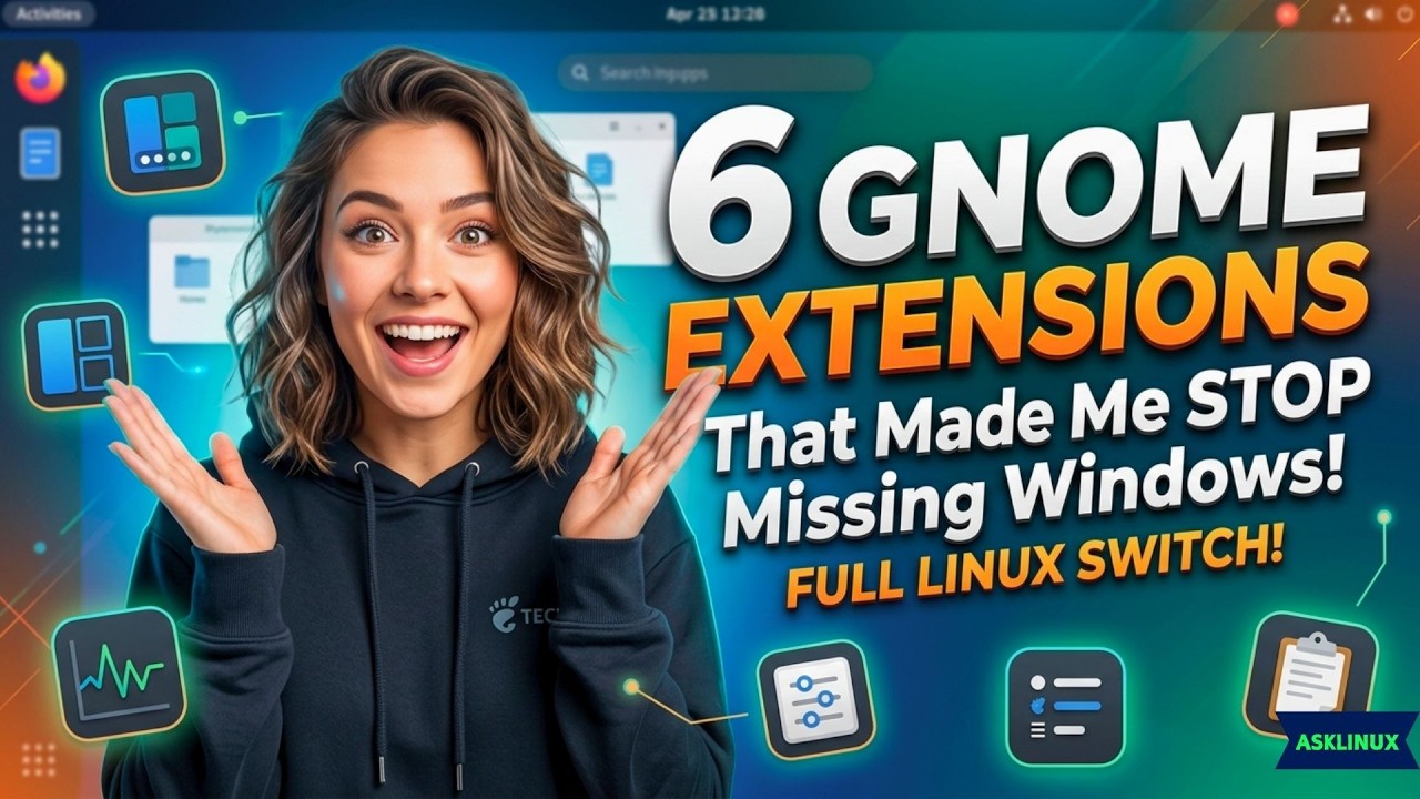 6 расширений GNOME, которые делают Ubuntu похожей на Windows 11