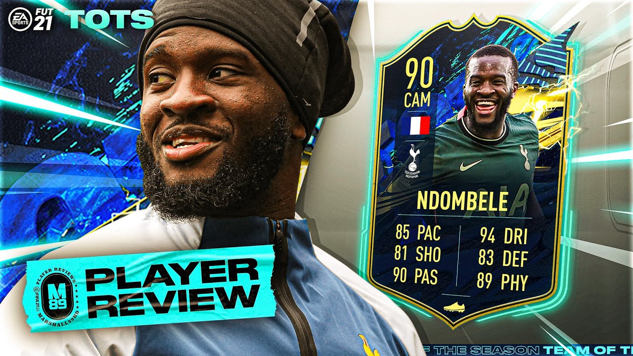 FIFA 21 TOTS NDOMBELE PLAYER REVIEW | 90 TOTS NDOMBELE REVIEW | FIFA 21 Ultimate Team