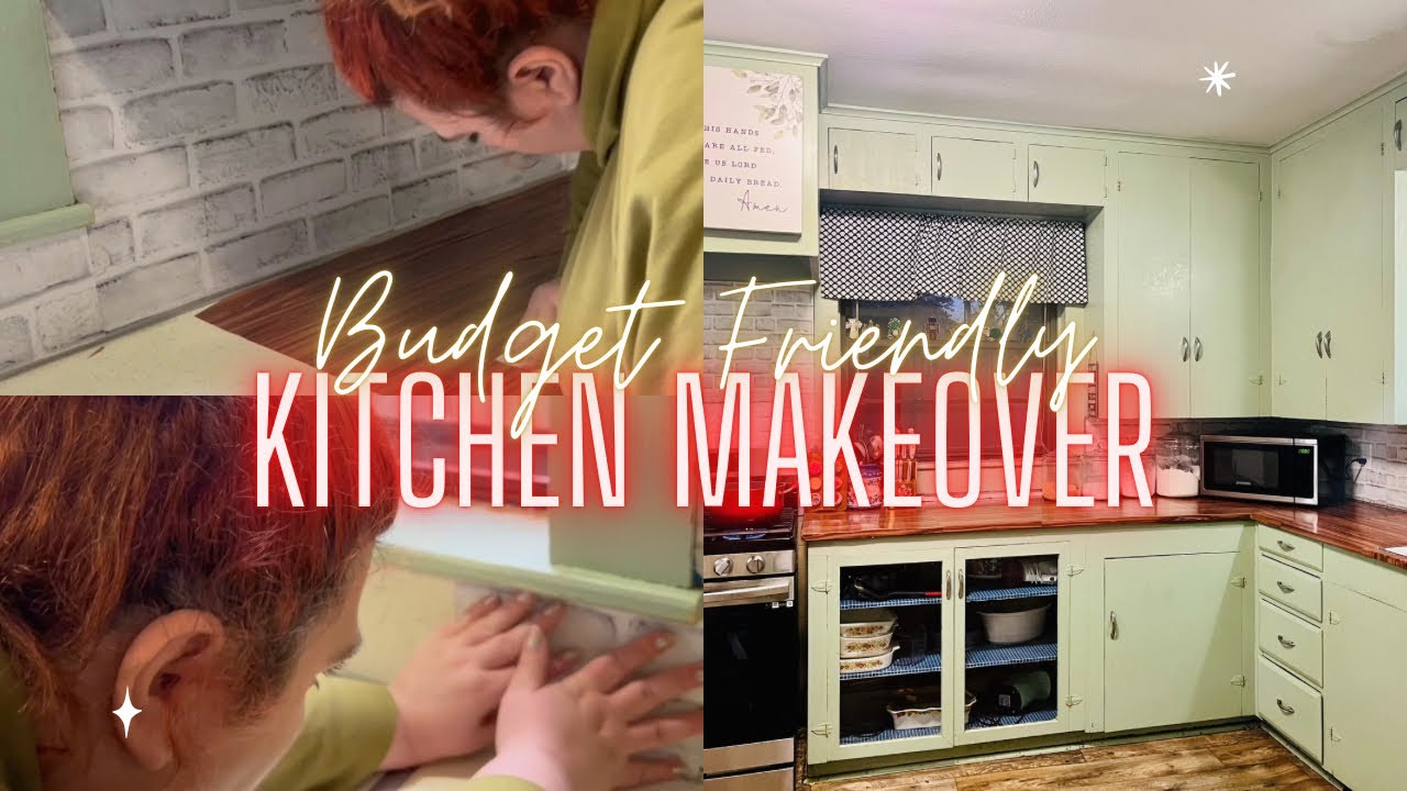 RENTAL KITCHEN MAKEOVER | UPDATES ON A BUDGET