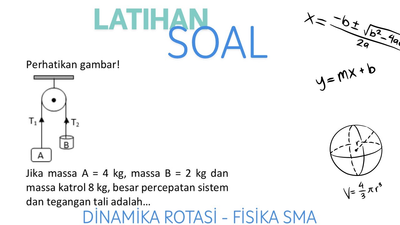 Katrol (2), Dinamika Rotasi, Fisika SMA