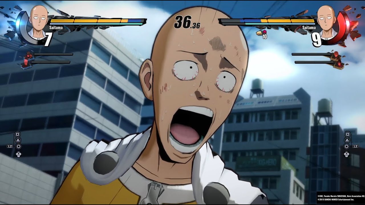 One Punch Man: Герой, которого никто не знает | Сайтама против Сайтамы — геймплей TGS 2019