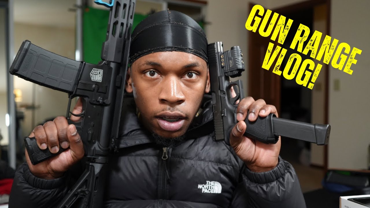 GUN RANGE VLOG! GLOCK34 & DIAMONDBACK15