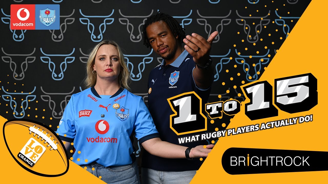 Stedman Gans is a master of the outside centre position! | 1 to 15: What rugby players actually do!