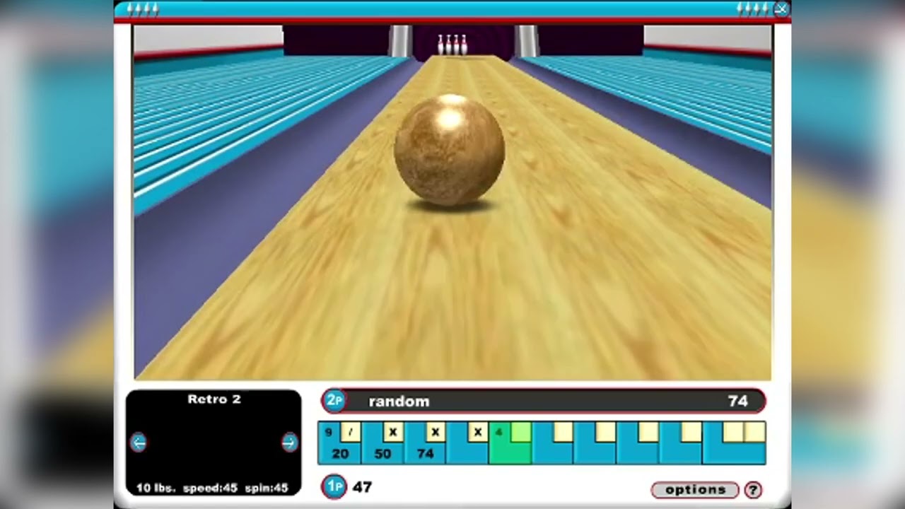 Gutterball 3D - Shockwave Game