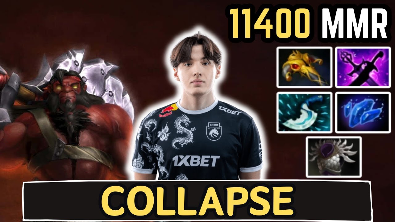 🔥 Collapse AXE Offlane Gameplay 7.37c 🔥 Collapse Perspective - Full Match Dota 2