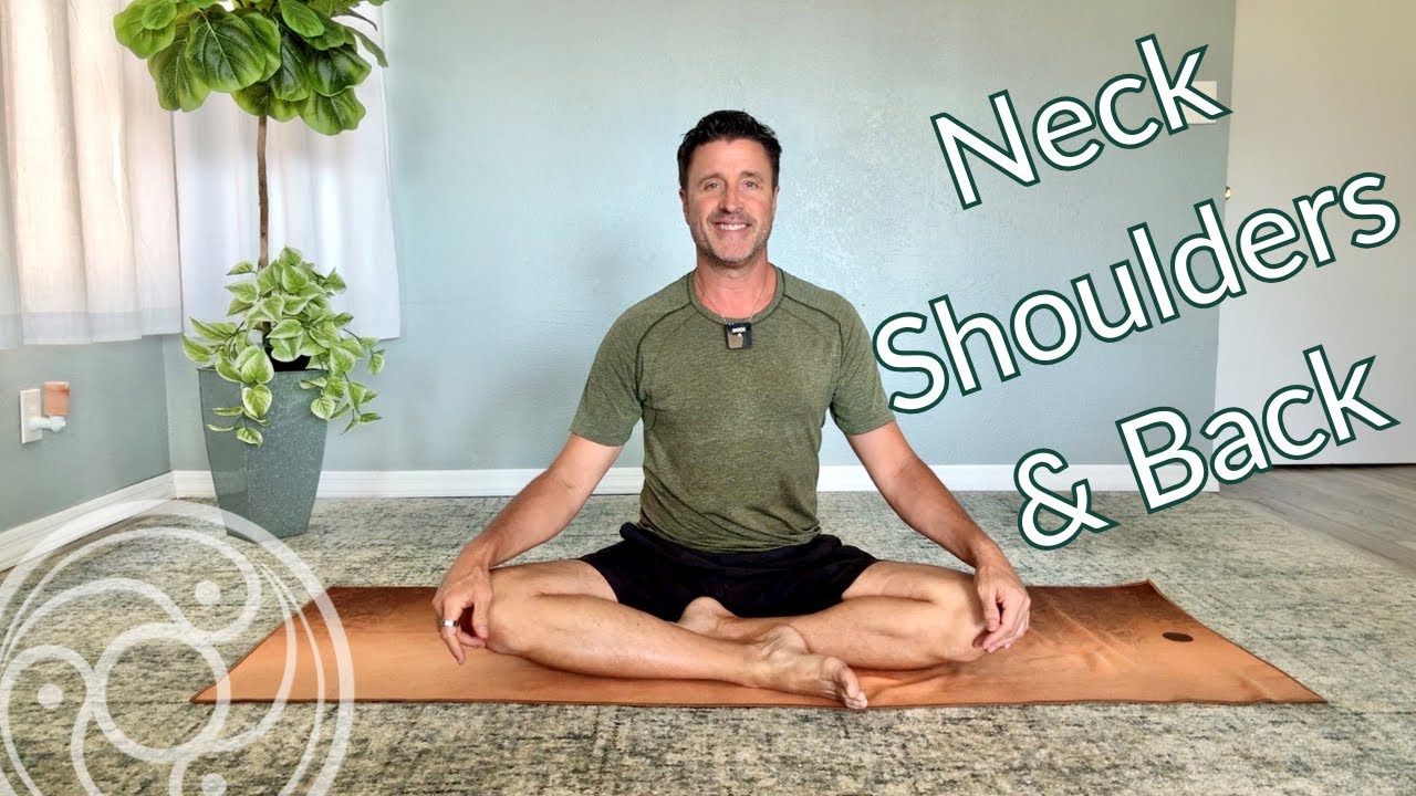 Follow-Along Somatic Yoga | Release Neck & Shoulder Tension with this Seated Twist Movement Flow