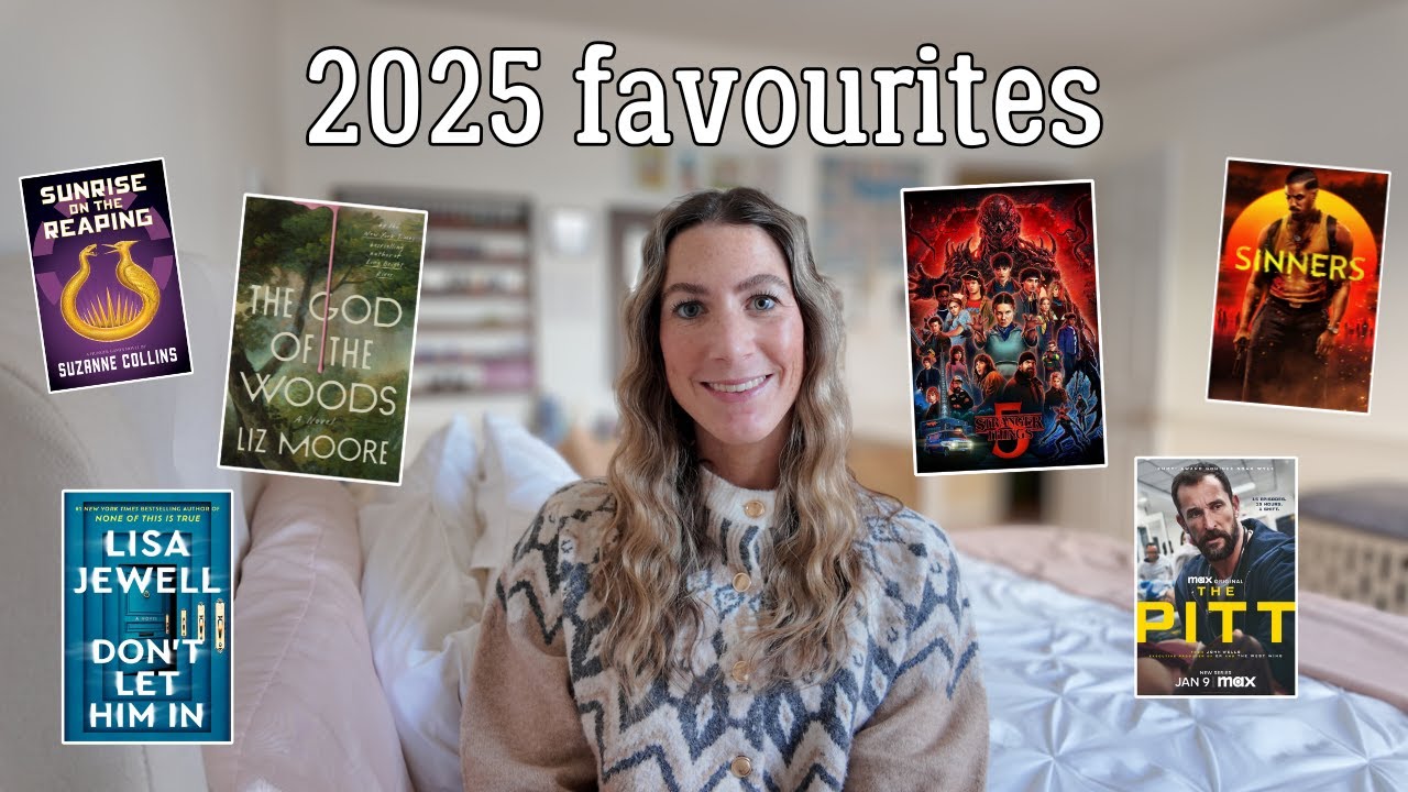 Мои любимые вещи 2025 года ✨ телешоу, фильмы, книги + личные впечатления!