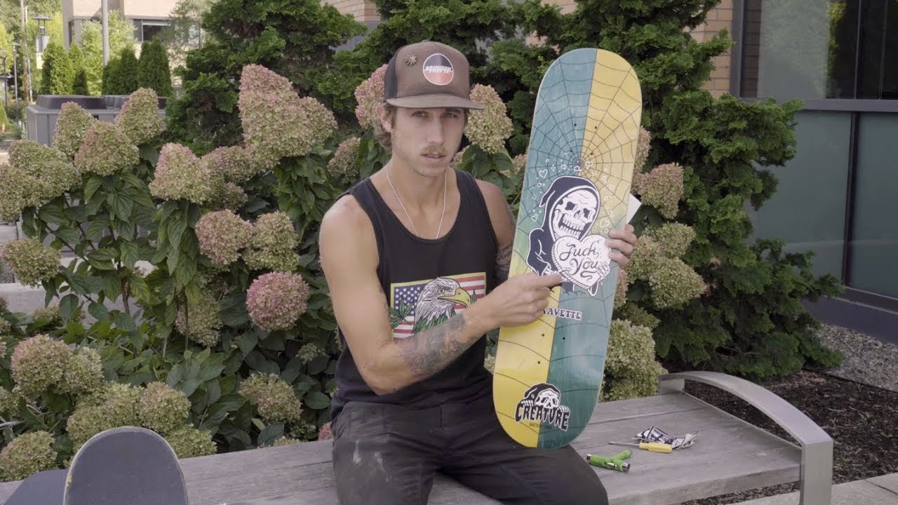 David Gravette Gets Weird On His Skateboard