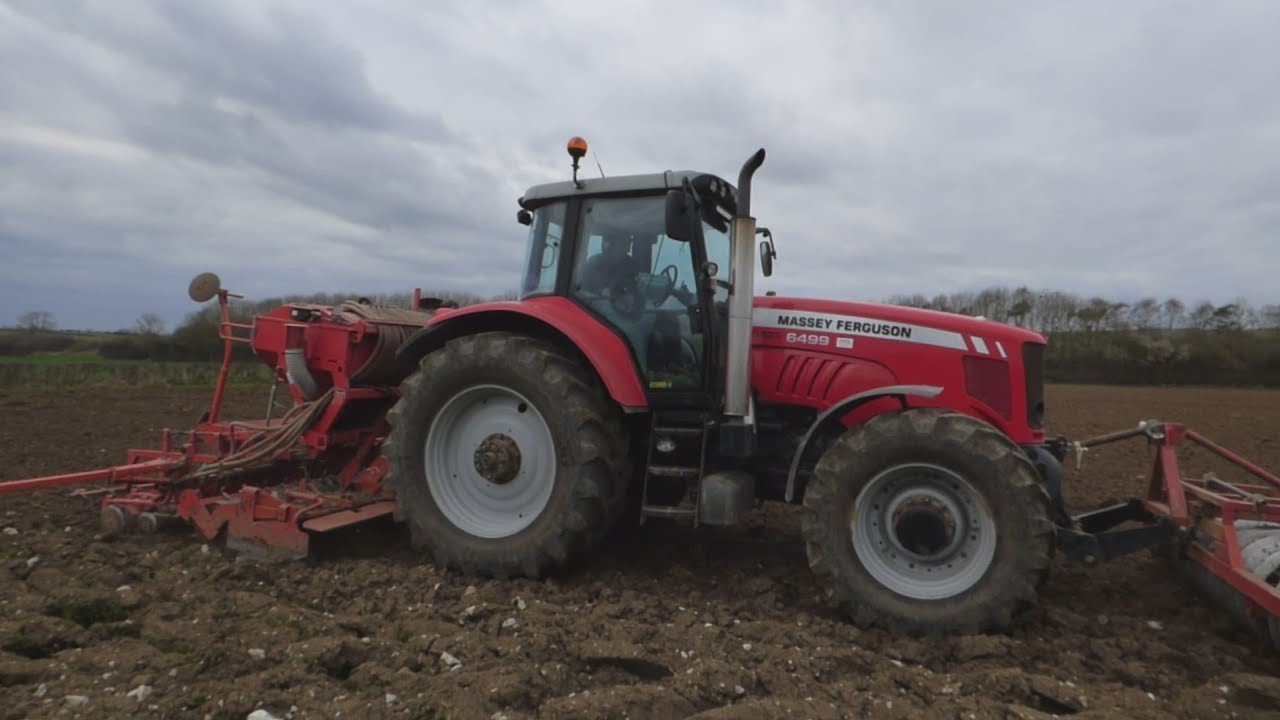 Massey Ferguson 6499 Tractor Drilling