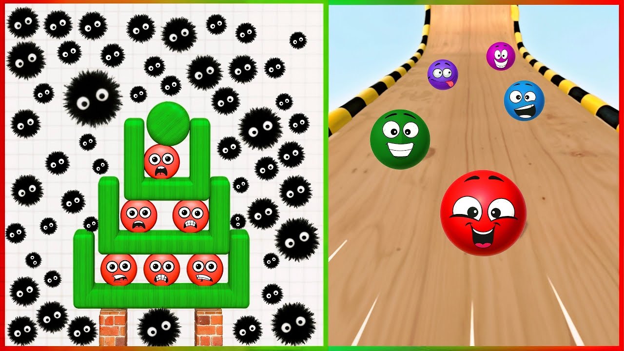 Marble Run 3D VS Hide Ball - All Levels SpeedRun Gameplay Ep 1